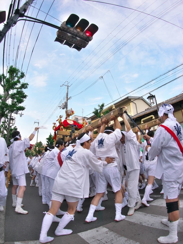 下御霊神社還幸祭神輿巡幸２