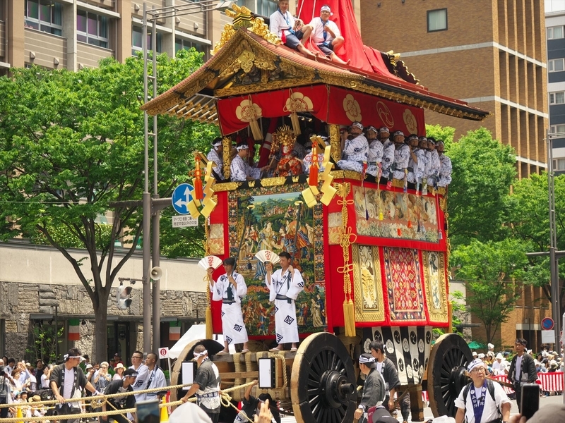 祇園前祭山鉾巡幸函谷鉾