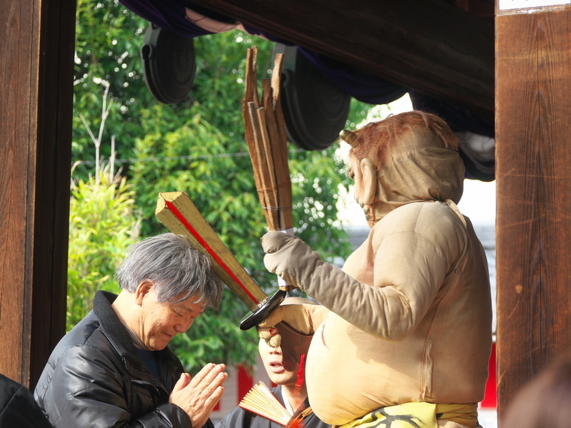 廬山寺の節分