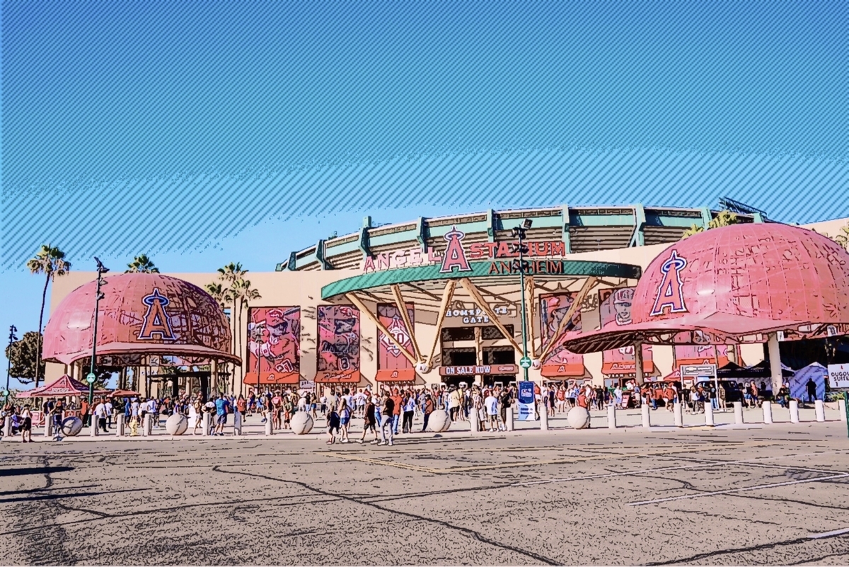 LAエンゼルスタジアム】大谷選手観戦&顔パネルの購入方法も伝授 