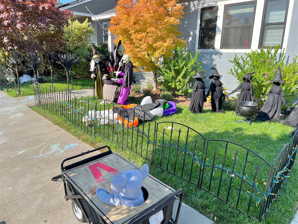 スティーブ・ジョブズ邸にて TrickorTreating San Jose ︎ ゆとり駐在妻の備忘録