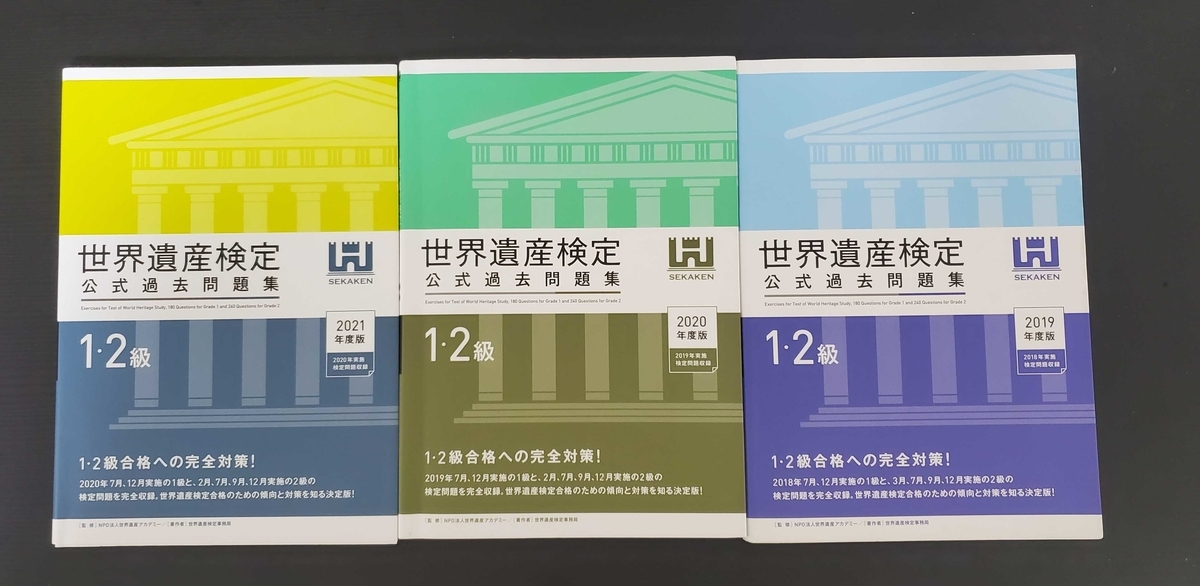 世界遺産検定過去問題集