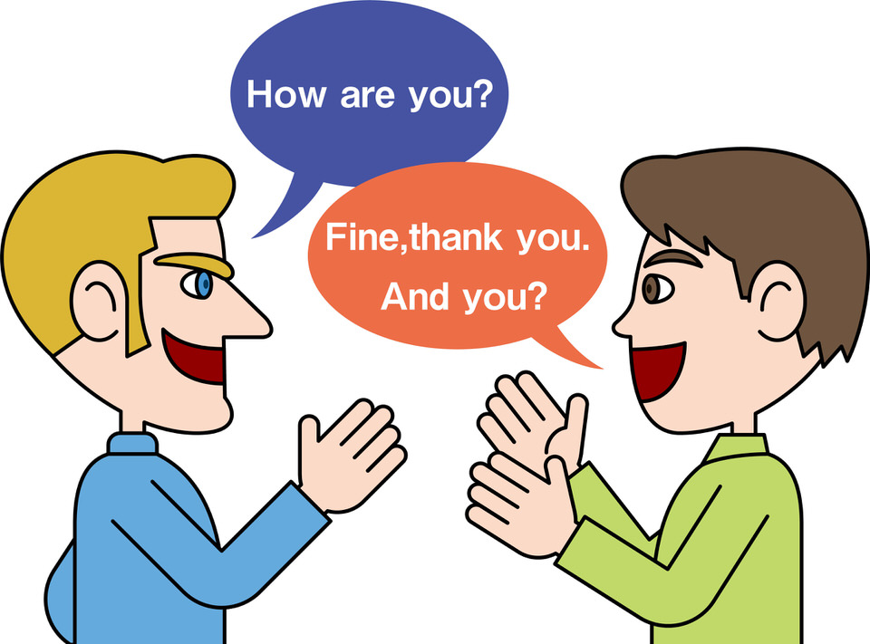 英語のあいさつ