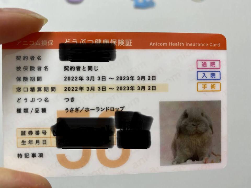 アニコム保険証