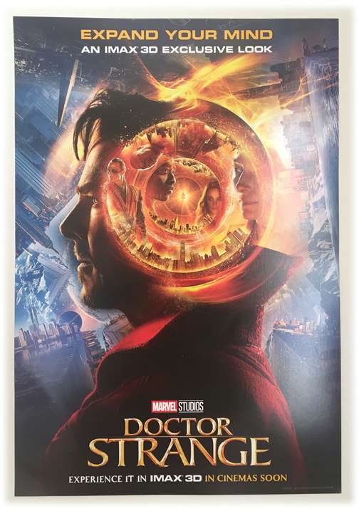 映画 ドクター ストレンジ 映画館でポスターとアレをいただきました うさかめ英国至宝部