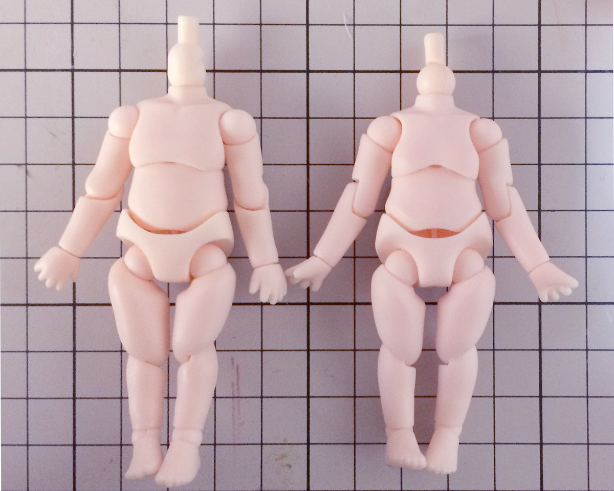 ねんどろいどどーるのボディが届いたので手持ち1/12ボディ比較してみた