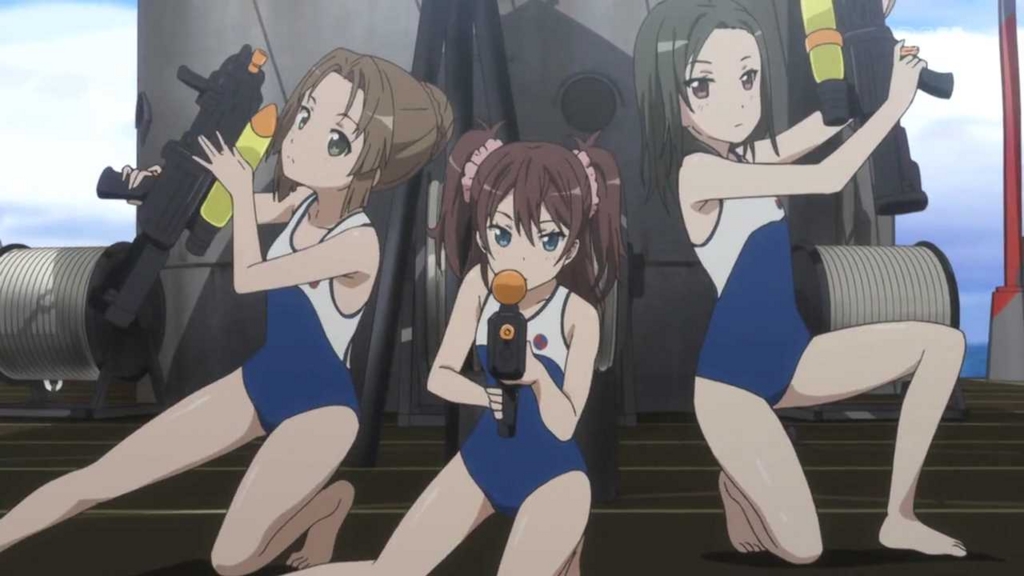 ハイスクール フリート １２話 ラストバトルでピンチ 感想 総評 うさペンの館