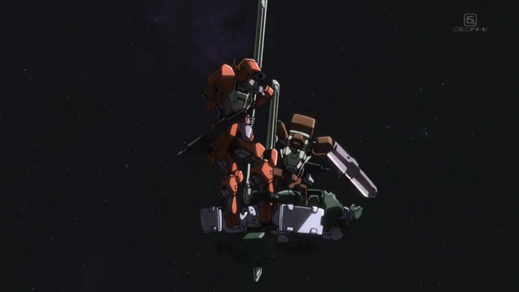 機動戦士ガンダム 鉄血のオルフェンズ ２８話 夜明け前の戦い 感想 うさペンの館