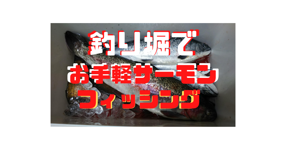 海上釣り堀水宝でサーモン絶好調！！初めての釣りが爆釣！その