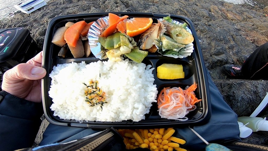 周防形の磯弁当