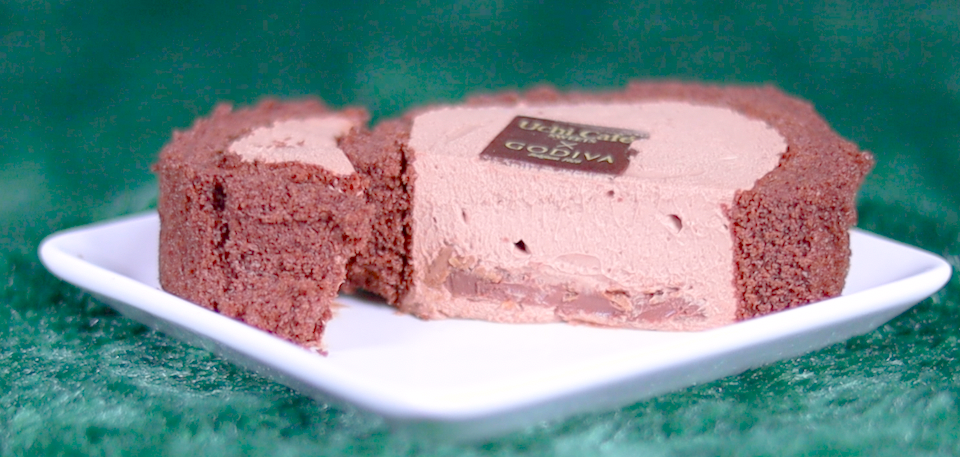 Uchi Café×GODIVA ショコラロールケーキ ローソン ゴディバ