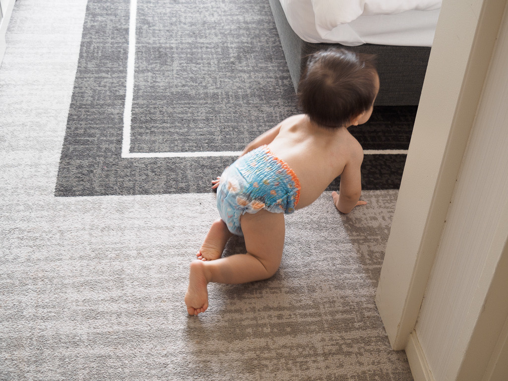 幼児のプール用おむつ