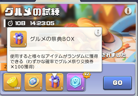 グルメの祭典BOX