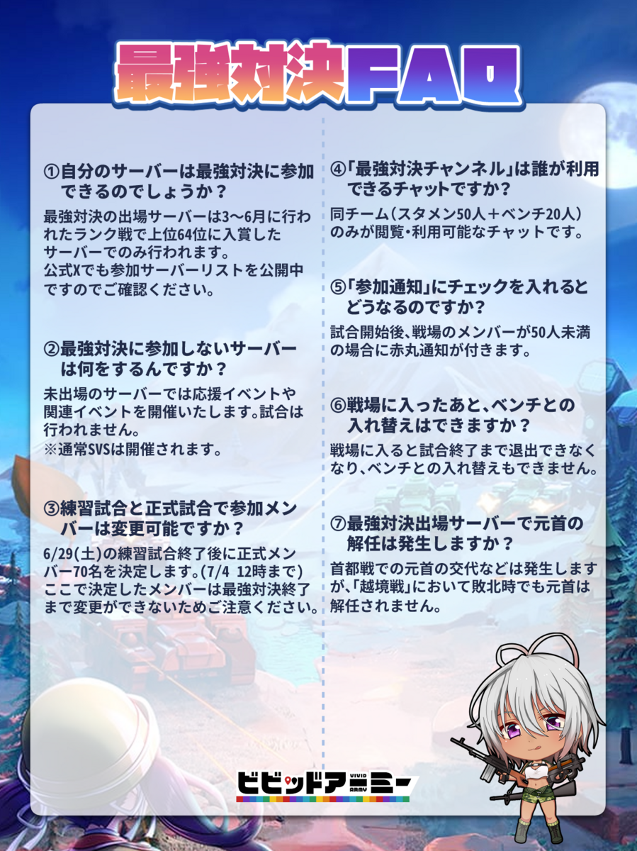 運営のQ＆A