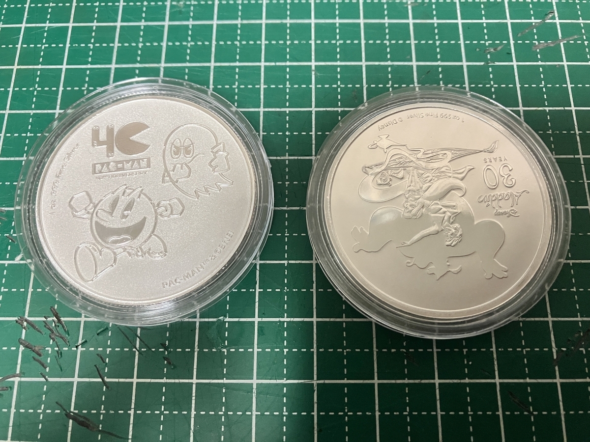 野口コインで何枚か銀貨を購入しました - 後ろ向き太郎の後ろ向き日記