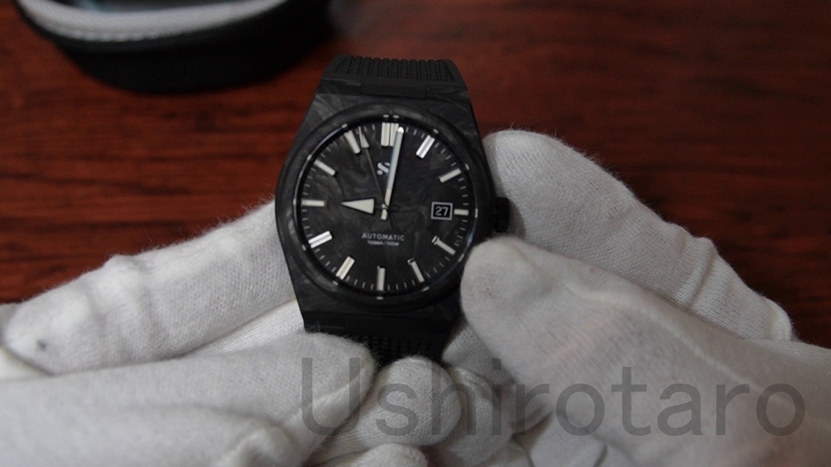 中華マイクロブランド「SH」のカーボン製時計を購入しました