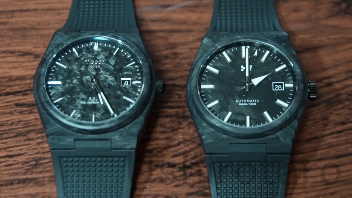 中華マイクロブランド「SH」のカーボン製時計を購入しました