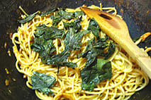 ガパオパスタ