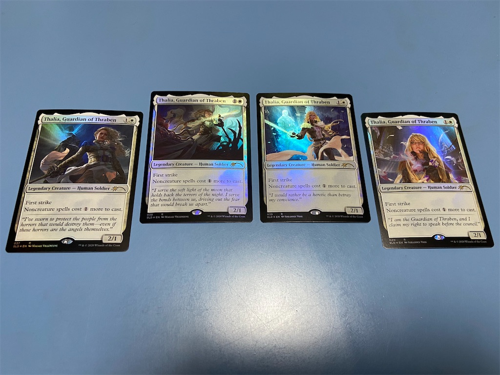 Mtg Secret Lair Drop Series Thalia Beyond The Helvaultが届きました ものを書く練習