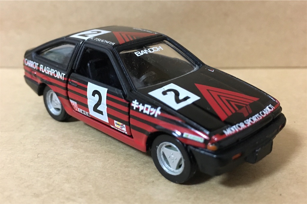 希少 ラジ缶 TAIYO RC アドバン キャロット AE86トレノ