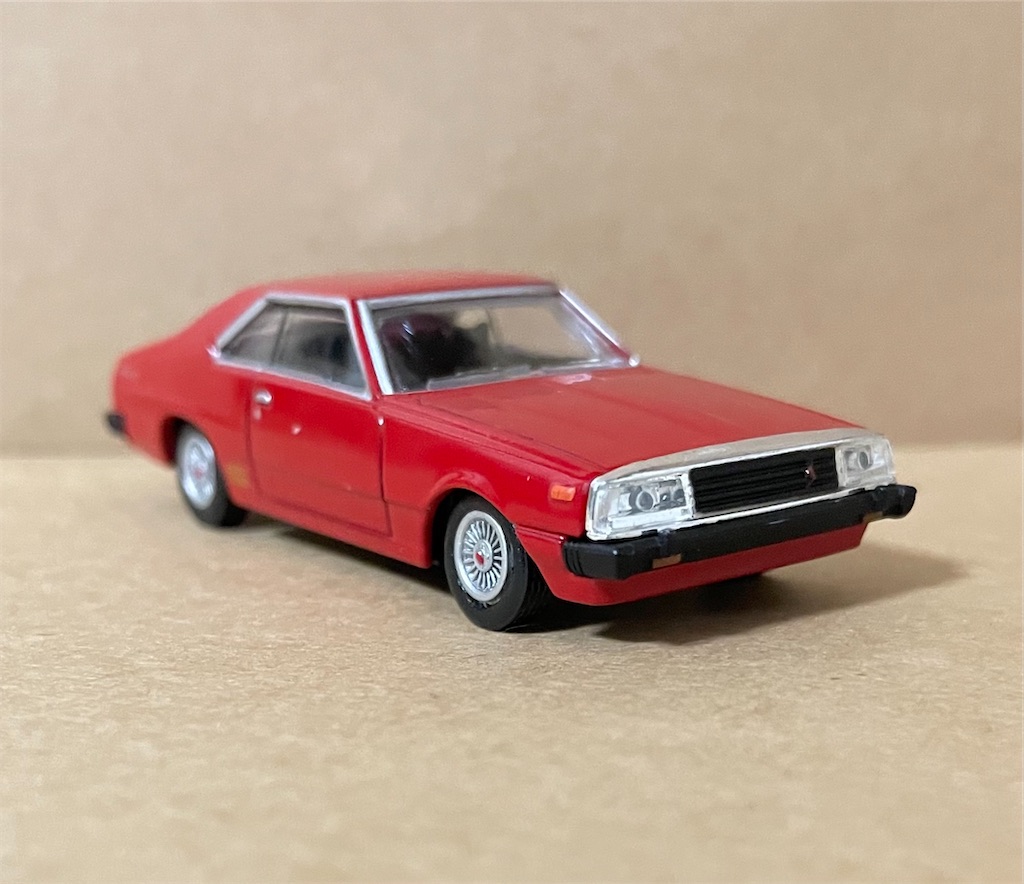 KONAMI 1/64 Car of the 80's EDITION BLUE NISSAN SKYLINE 2000