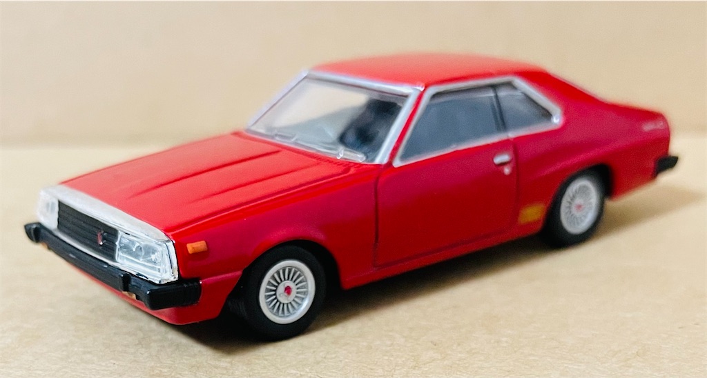 KONAMI 1/64 Car of the 80's EDITION BLUE NISSAN SKYLINE 2000