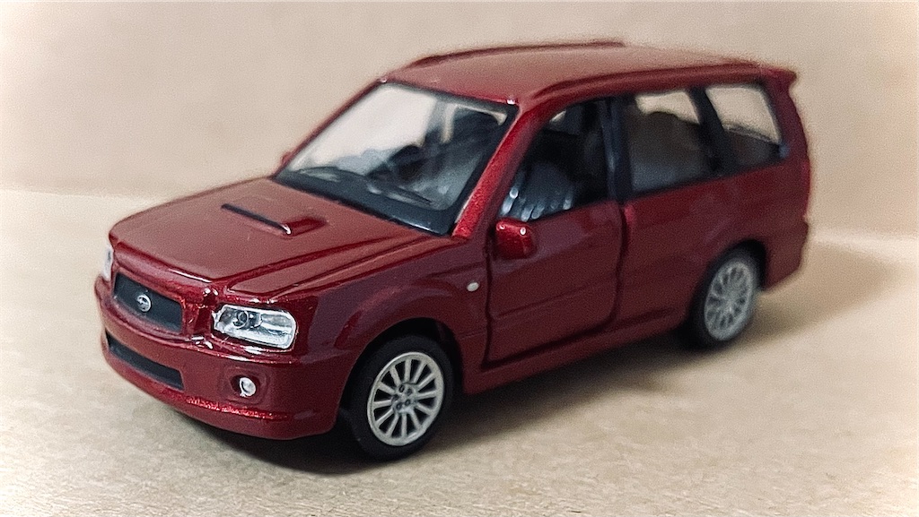 即決 コナミ 1/59 国産車名鑑 005 スバル フォレスター SUBARU