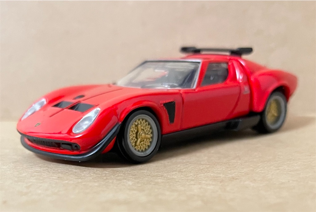 TOMICA PREMIUM Lamborghini Miura Jota SVR - usunonooのブログ