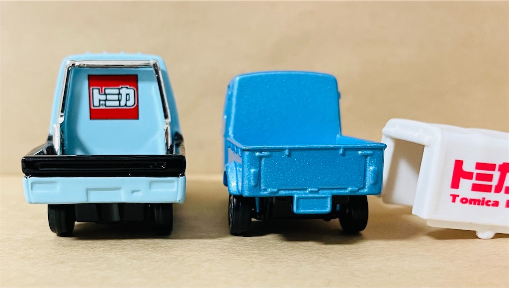 トミカ　ミゼットⅡ 3台セット 1/50 2999 ジャンクトミカ 1996年 ダイハツ ミゼットⅡ 1/50の通販 by