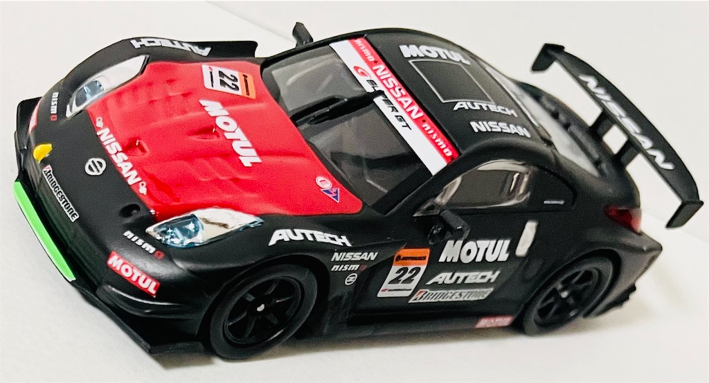 kyosyo 1/64 MOTUL AUETCH Z TEST CAR 2006 SUPER GT OFFICAL