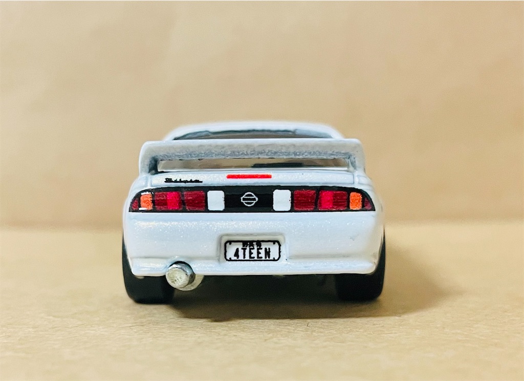 ホットウィールカスタム 日産 S14 シルビア フルエアロ前☆深リム