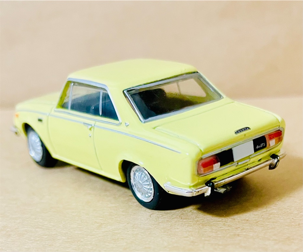 KONAMI 1/64 TOYOTA 1600GT（RT55-M）1967 コナミ 絶版名車