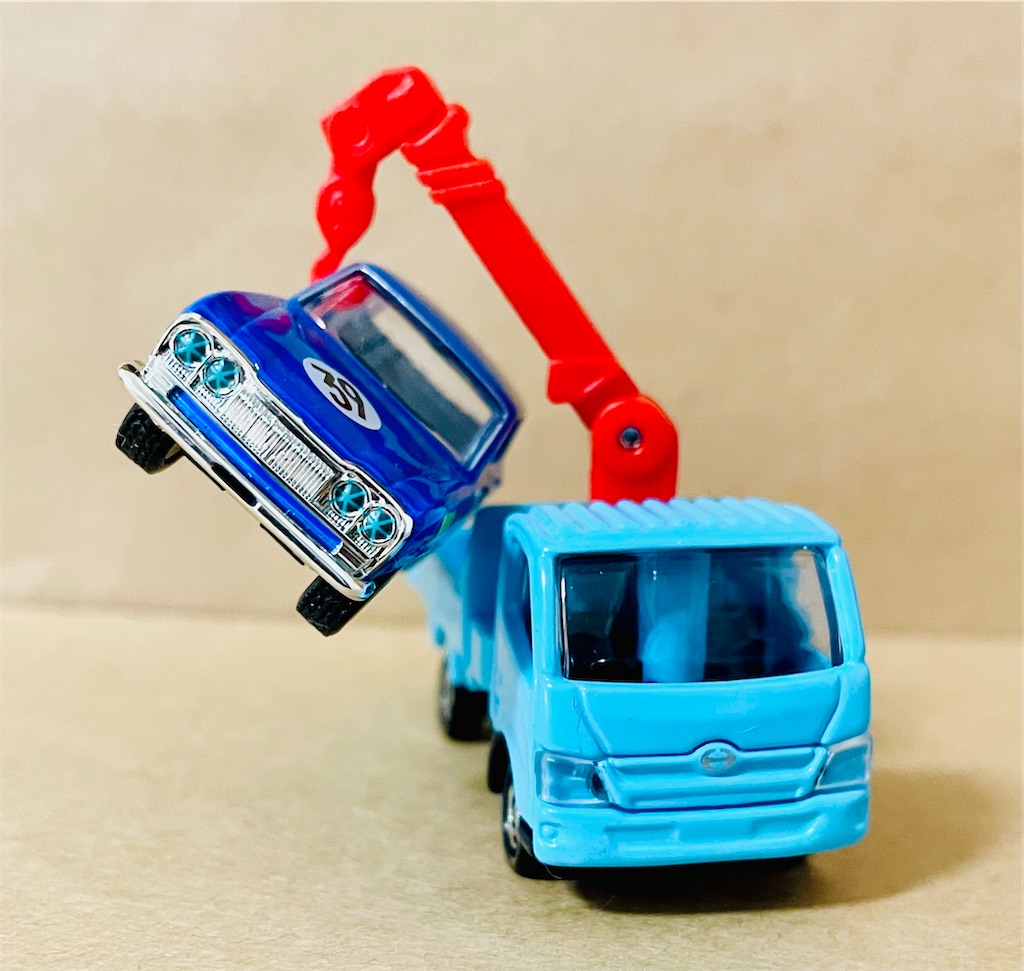 トミカ トラッククレーン 日野ダンプ 2台セット 輸出 Pocket Cars トミカ トラッククレーン 日野ダンプ 2台セット 輸出 Pocket