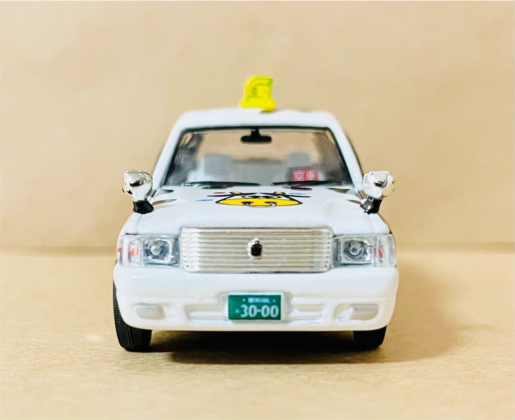 targa TACCAR 1/64 TOYOTA CROWN COMFORT TAXI タクシー倶楽部 1