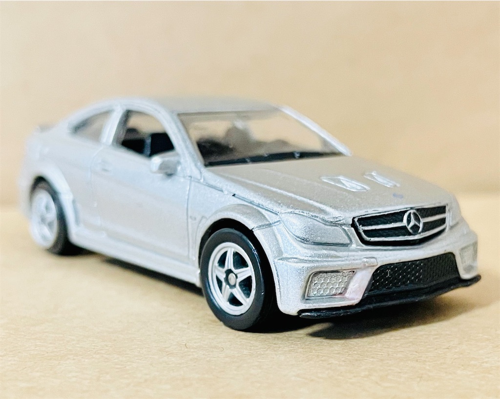 WELLY Mercedes-Benz C63 AMG COUPE - usunonooのブログ@トミカ倉庫