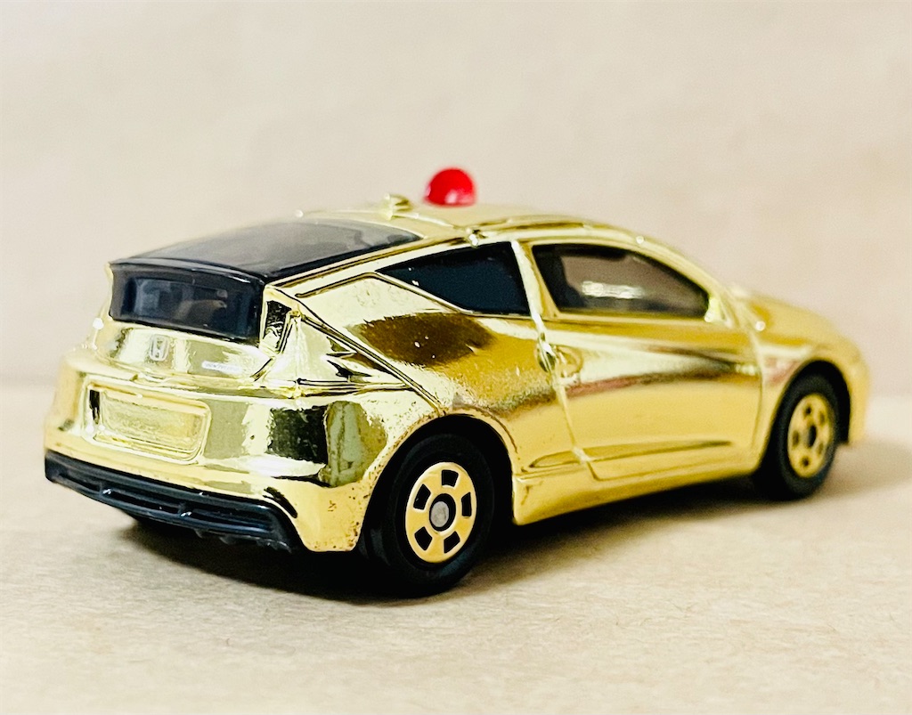 TOMICA HONDA CR-Z 非売品トミカ 覆面パトロールカー 金メッキ