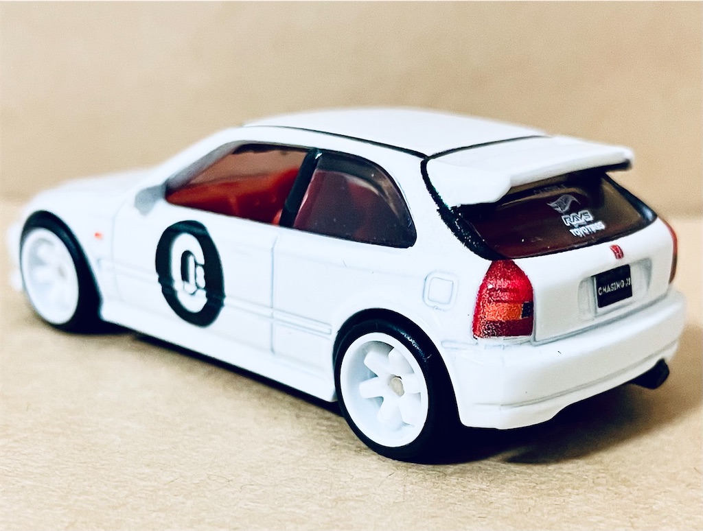 HOTWHEELS PREMIUM '99 HONDA CIVIC TYPE R（EK9）HW BOULEVARD