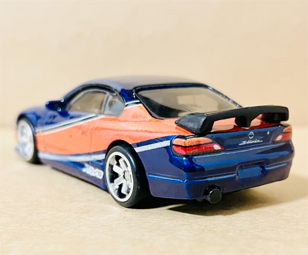 ホットウィールカスタム 日産 180sx フルエアロ ドリ車深リムトミカ