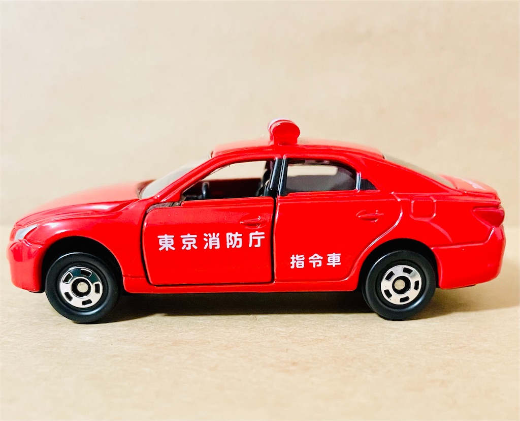 TOMICA TOYOTA MARK X TOMICA FACTORY 東京消防庁 指令車 - usunonooの