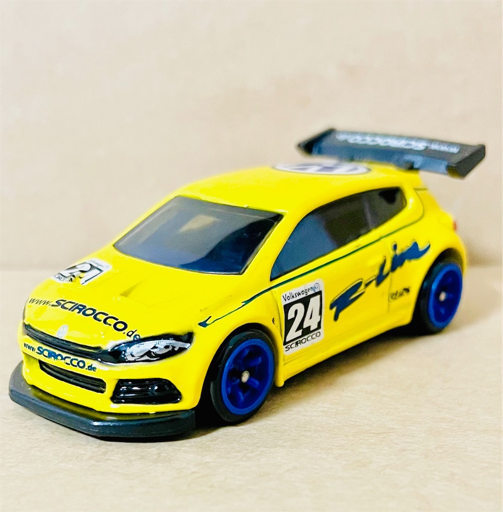 HOTWHEELS VOLKSWAGEN SCIROCCO GT24 HW SPEED MACHINES - usunonooの