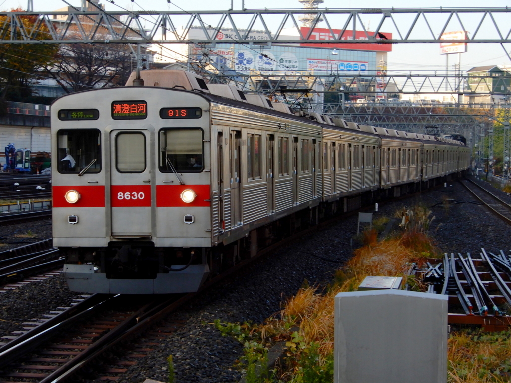 東急　方向板　田園都市線　梶が谷　すずかけ台 FHD】東急田園都市線 すずかけ台駅にて(At Suzukakedai Station