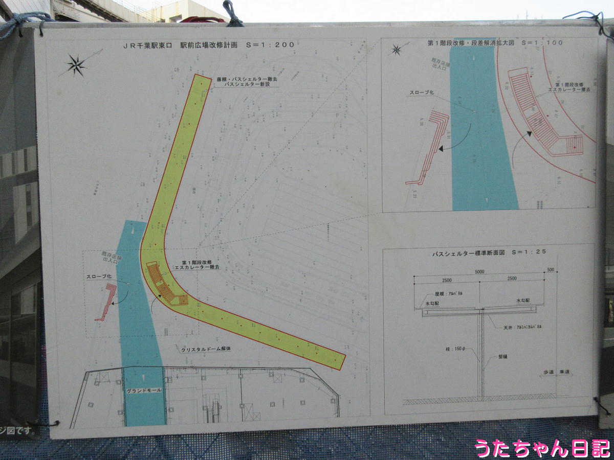 jr千葉駅東口とバスロータリー 千葉県千葉市中央区新千葉 うたちゃん日記 jr千葉駅東口とバスロータリー 千葉県千葉市中央区新千葉 うたちゃん日記