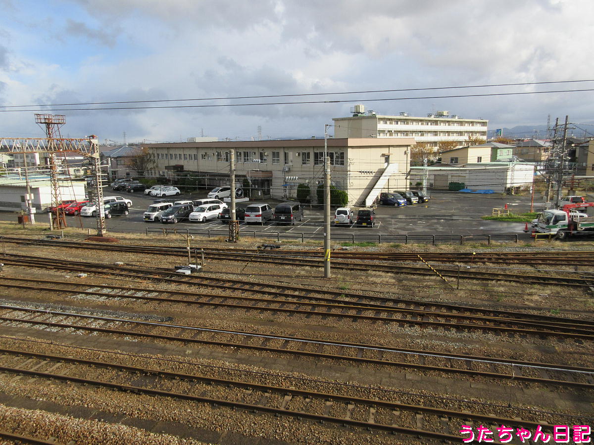 酒田駅その4（2・3番線と車両基地側線群、週末パスJR東日本