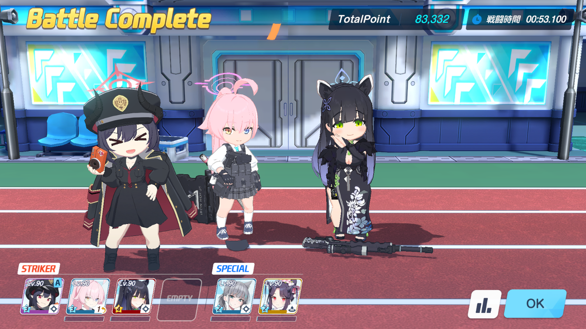 ブルアカ】合同火力演習4-4-4でコインを楽々140枚ゲット攻略編成【スコア245,200以上、キャラ被りなし！】 - ゲームとCADで趣味全開！