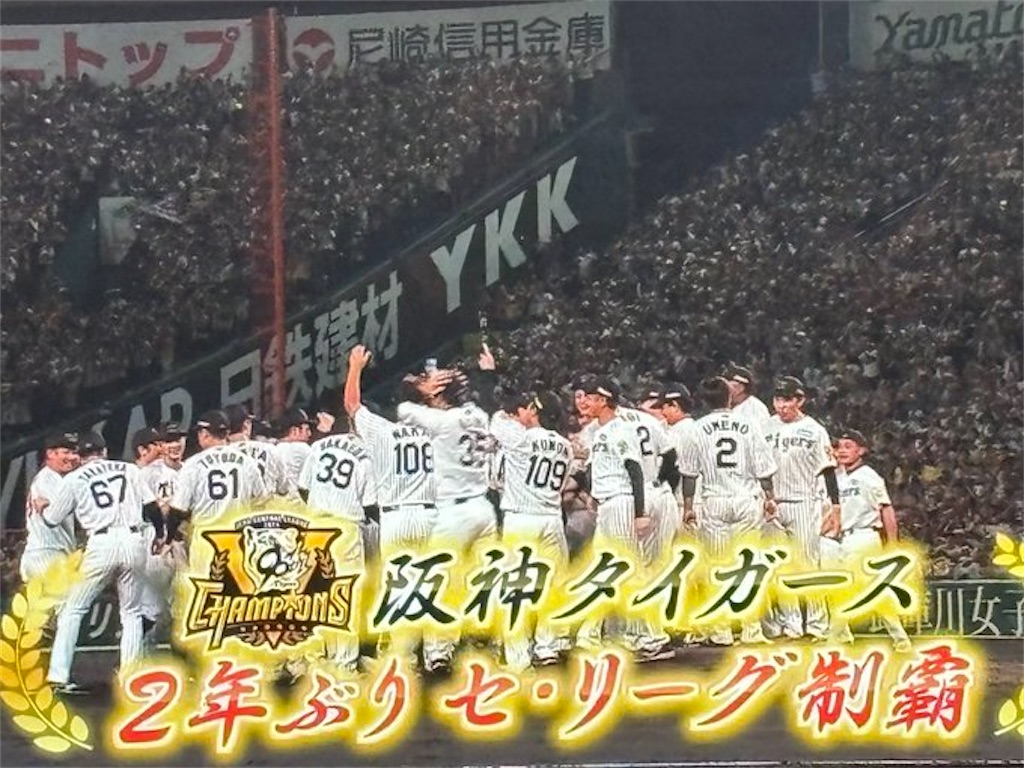 プロ野球】阪神タイガース、セ・リーグ優勝から一夜明けて… - ゲームと