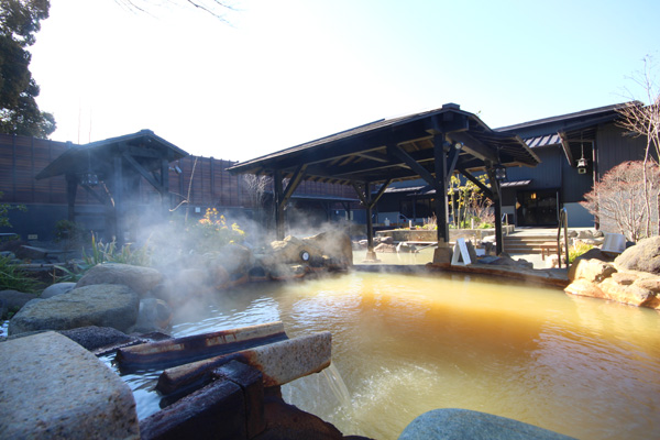 雅楽の湯 うたのゆ 露天風呂