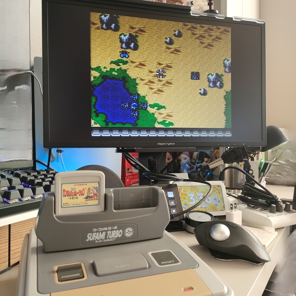 備忘録】レトロゲーム スーファミターボ ソフトの電池交換