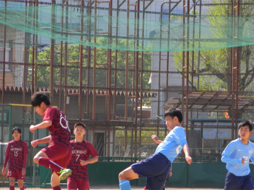 R5.4.9 U-18リーグ 4部前期第4戦 みどり清朋高校 - UENOMIYA