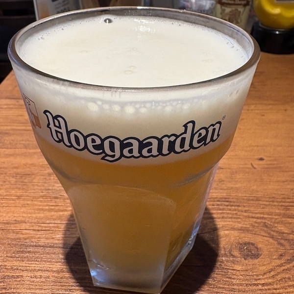 ヒューガルデンのビール