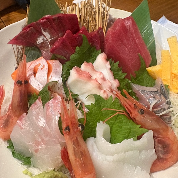 刺身盛り合わせ